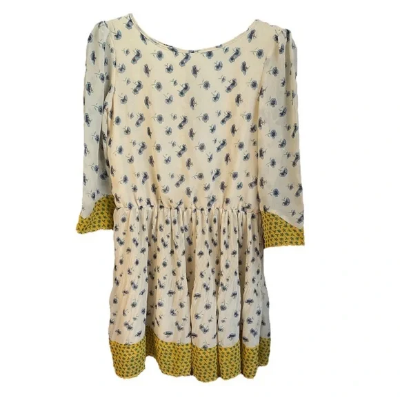 topshop cream floral dress Topshop | Dresses | Topshop Off White Cream Floral Embroidered Dress